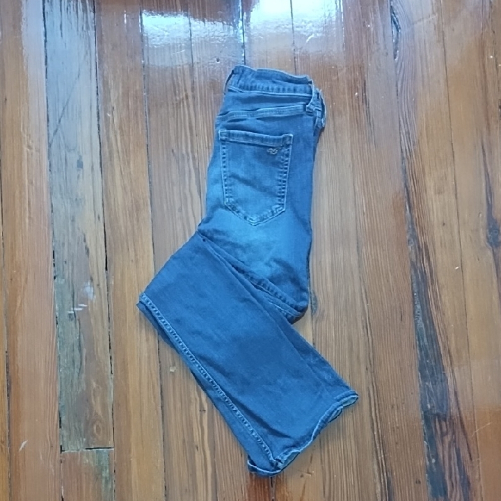 Hollister Blue Straight Leg Jeans Timeless Design